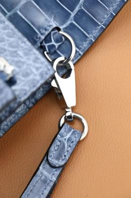 wholesale quality sac a depeches 21 alligator n7 bleu tempete phw